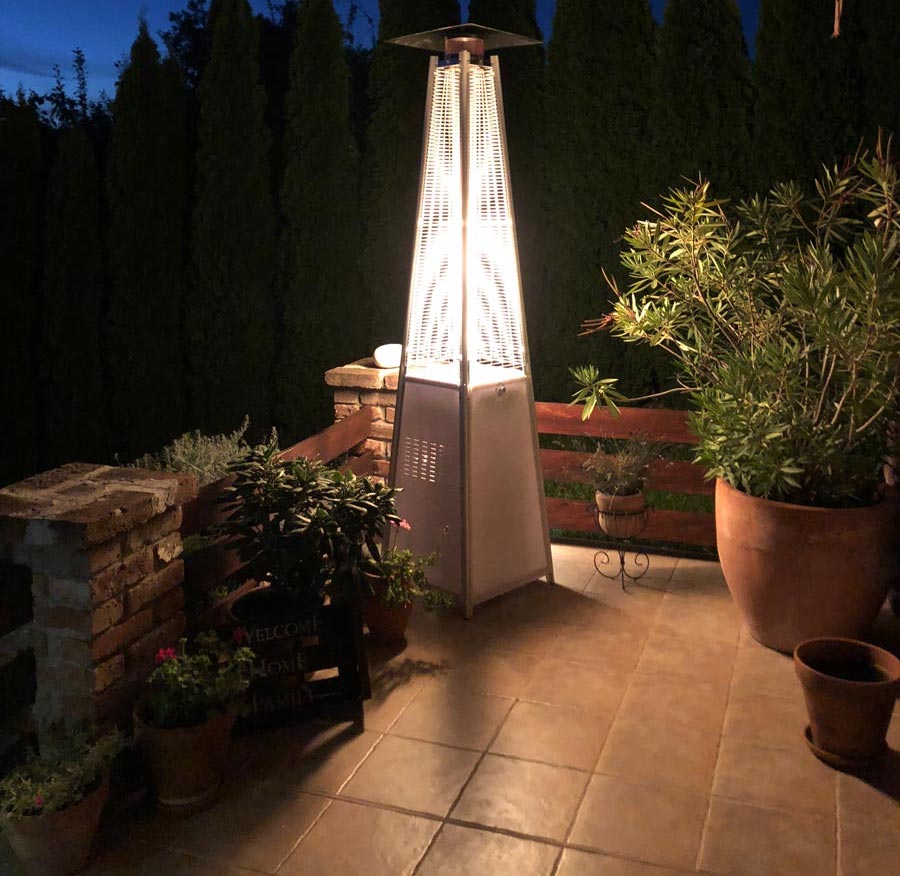 gázpalackos hősugárzó