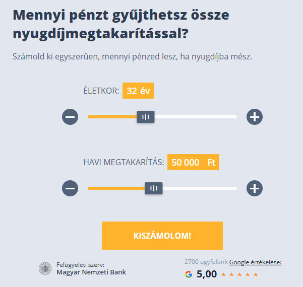 hozam a nyugdíjbiztosításban