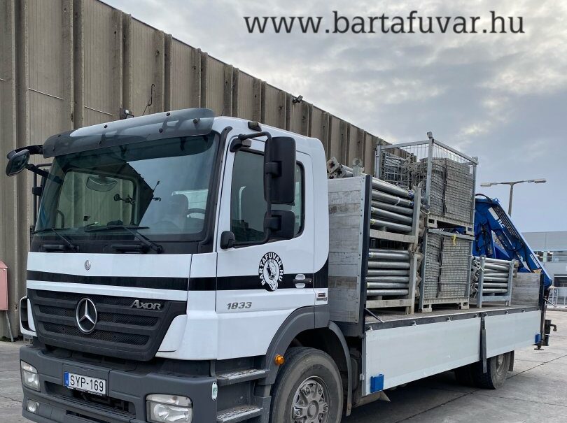 Darus autó bérlés Budapesten - BartaFuvar profi megoldás